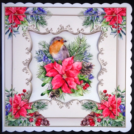 Robin Redbreast 8x8 Mini Kit by Linda Short