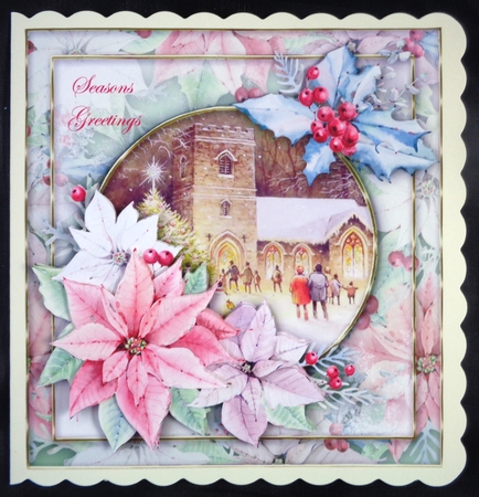 Merry Christmas quick card selection by Linda Short