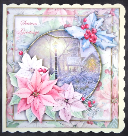 Merry Christmas quick card selection by Linda Short