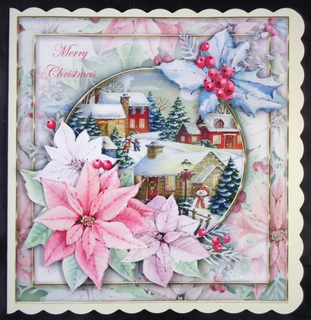 Merry Christmas quick card selection by Linda Short