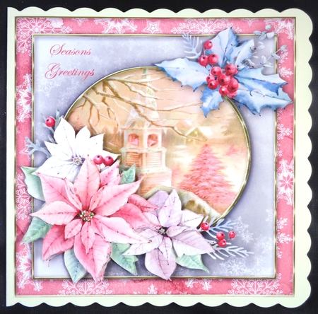 Merry Christmas quick card selection by Linda Short