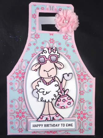 Happy Birthday To Ewe Gift Bag by Linda Short