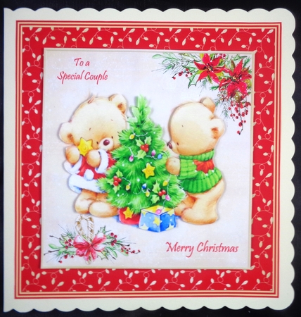 Christmas 4 Gold Lights Paper by Linda Short