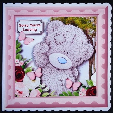 Tatty teddy floral by Linda Short