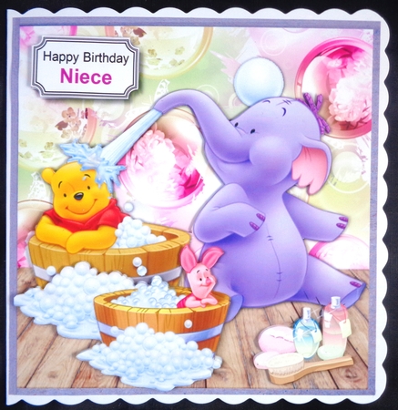 Eeyore, Pooh and Piglet bath time by Linda Short