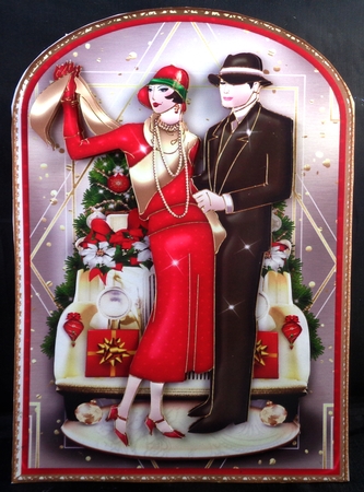 Couple on a Christmas Eve Mini Kit by Linda Short