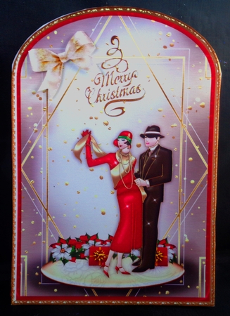 Couple on a Christmas Eve Mini Kit by Linda Short
