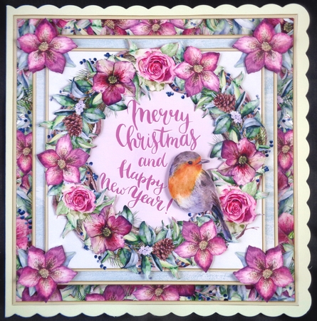 Floral Wreath Mini Kit by Linda Short
