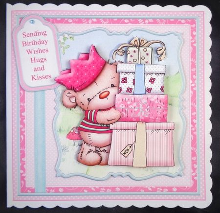 BEARING PRESENTS All Occasions 7.5 Decoupage & Insert Mini Kit by Linda Short