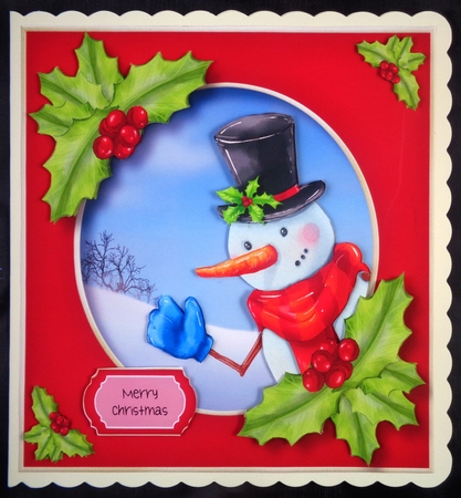 Santa & Snowman Bumper Kit by Linda Short