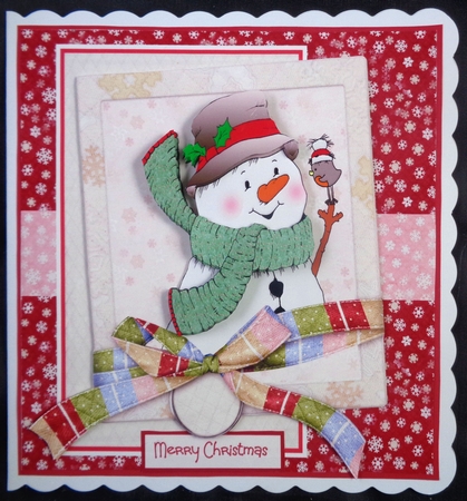 Snowman and the robin by Linda Short