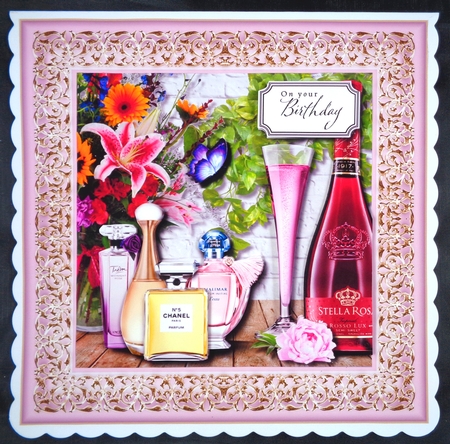 Charming-Candy Floss Backgrounds by Linda Short