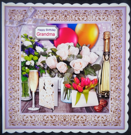 Charming-Candy Floss Backgrounds by Linda Short