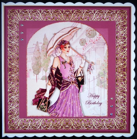 Charming-Cottage Garden Backgrounds by Linda Short