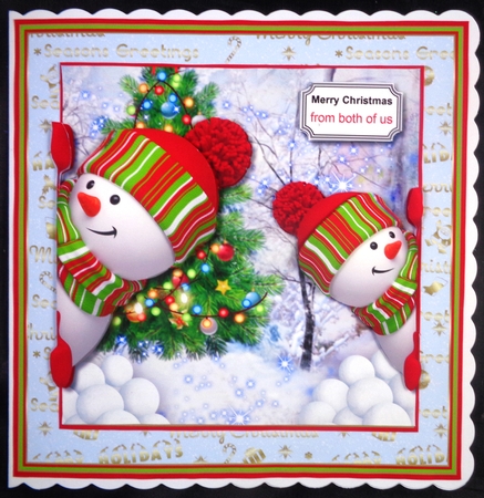 Gold-Christmas Time Backgrounds by Linda Short