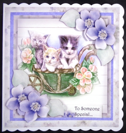 Vintage Kittens Mini Kit by Linda Short