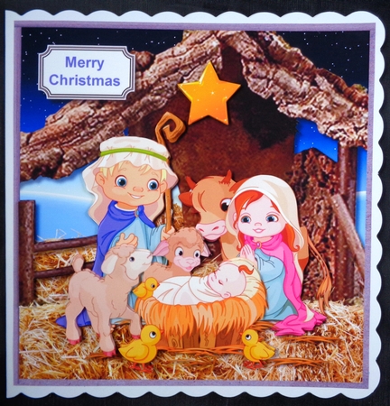Christmas nativity by Linda Short