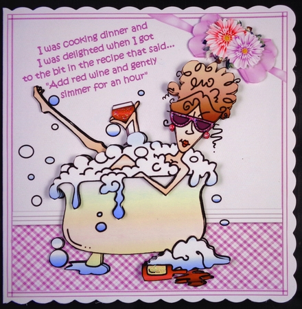 8x8 Rita cooking and relaxation mini kit by Linda Short