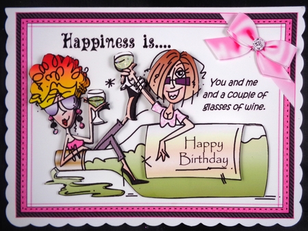 JJ and Rita Happiness is... mini kit by Linda Short