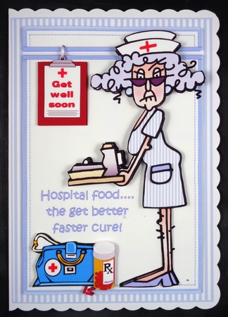 Nurse Stella and hospital foodmini kit by Linda Short