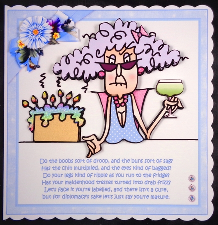 8x8 Stella about being mature mini kit by Linda Short
