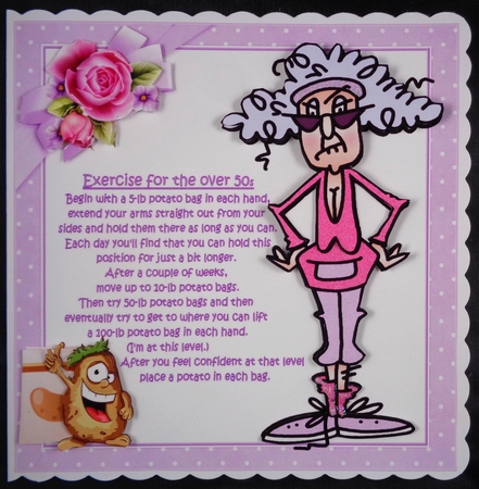 8x8 Stella fitness for the over 50s mini kit by Linda Short