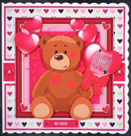 Hugs, Kisses and Valentine Wishes by Linda Short