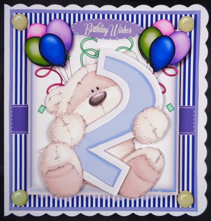 Happy 2nd  Birthday by Linda Short