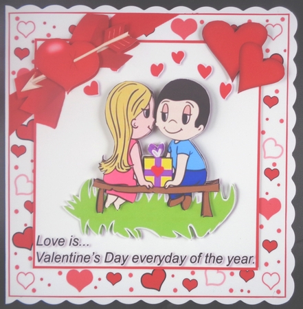 7x7 Love is....mini kit by Linda Short