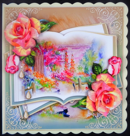 Summer Country Cottage by Linda Short