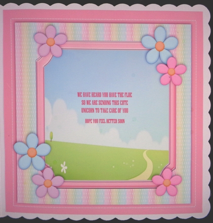 Beautiful Pastel Blank Insert 8x8 by Linda Short
