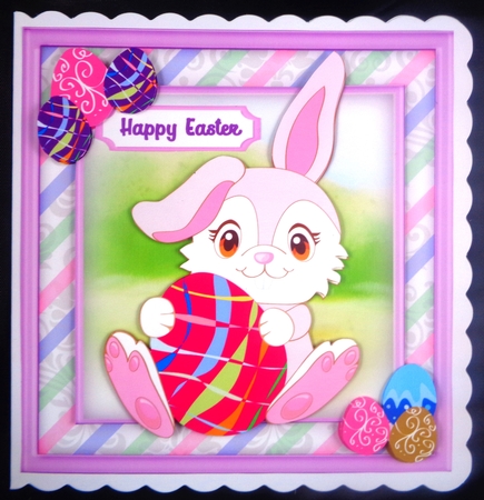 Easter Bunny and his Eggs  by Linda Short