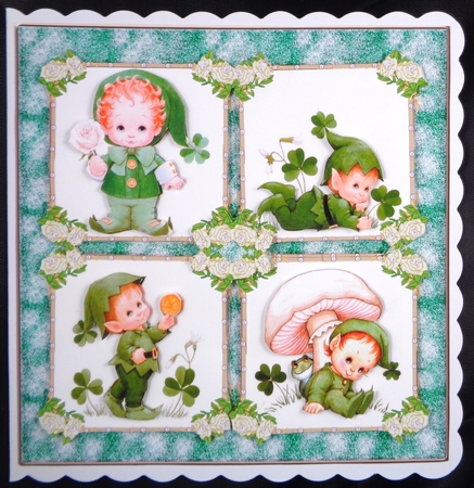 St. Paddy Elves Quick Card by Linda Short