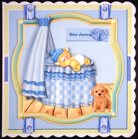 Bumperkit 4 Beautiful 7x7 cards by Linda Short