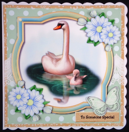 Bumperkit 4 Beautiful 7x7 cards by Linda Short