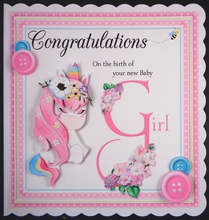 New Baby Girl by Linda Short