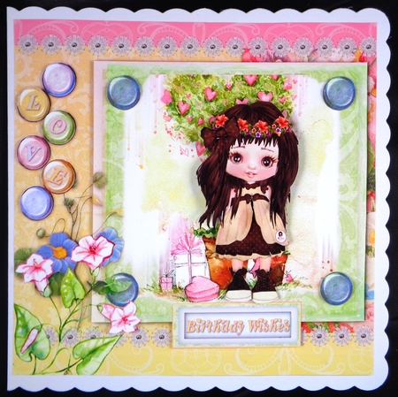 Little Lady Love Hearts Mini Kit by Linda Short