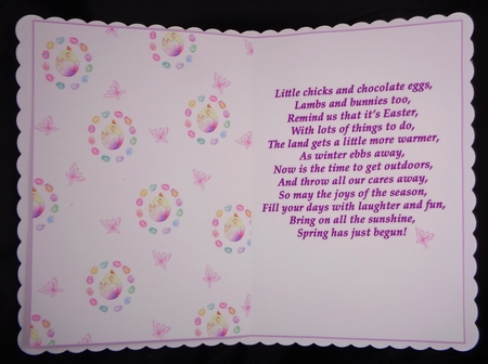 Easter Verse Insert 2 by Linda Short