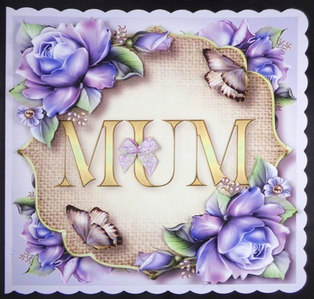 Mum - Porcelain Roses by Linda Short