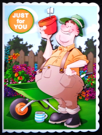 Gardener Dude Yellow by Linda Short