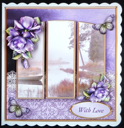 Morning Mist - Panel Card Mini Kit by Linda Short
