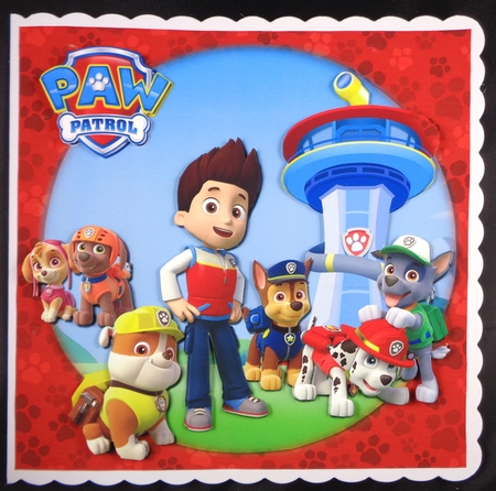 Paw Patrol 3 8x8 Quick Card by Linda Short