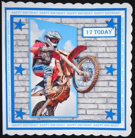3D DIRT BIKE 6x6 by Linda Short
