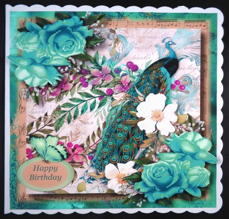 Sumptuous Peacock 3 by Linda Short