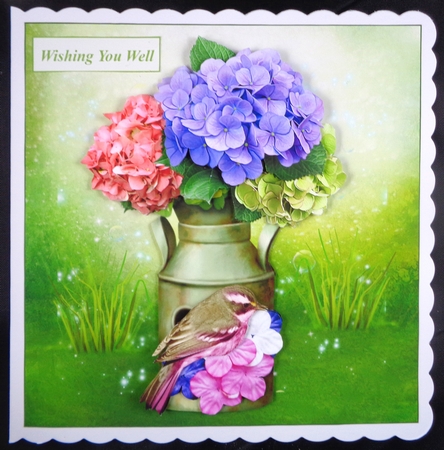 Garden Birds and Flowers by Linda Short