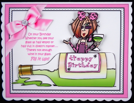 J.J glass half full mini kit by Linda Short