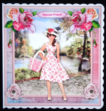 By the River Card Mini Kit & Decoupage by Linda Short
