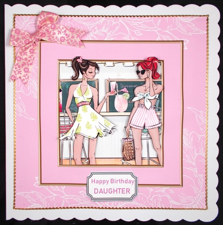 Bring on the Gin 7x7 Quick Card by Linda Short