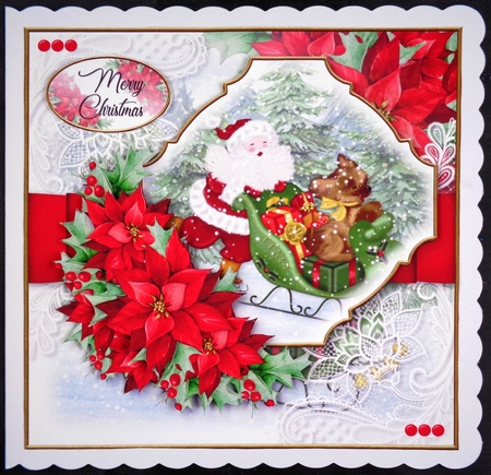 Christmas in July Santa 4 by Linda Short