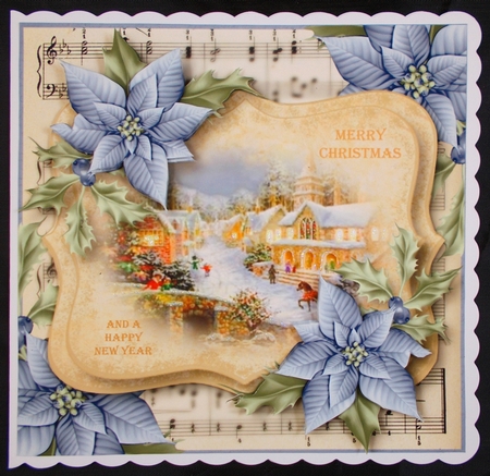 The Christmas Village 8x8 by Linda Short